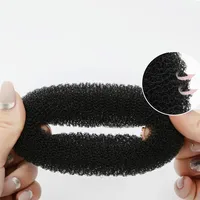 Grand chignon de cheveux de 14CM, beignets de princesse, couvre-chef en boulette de viande, accessoires pour cheveux, bandeau, vêtements pour cheveux 4