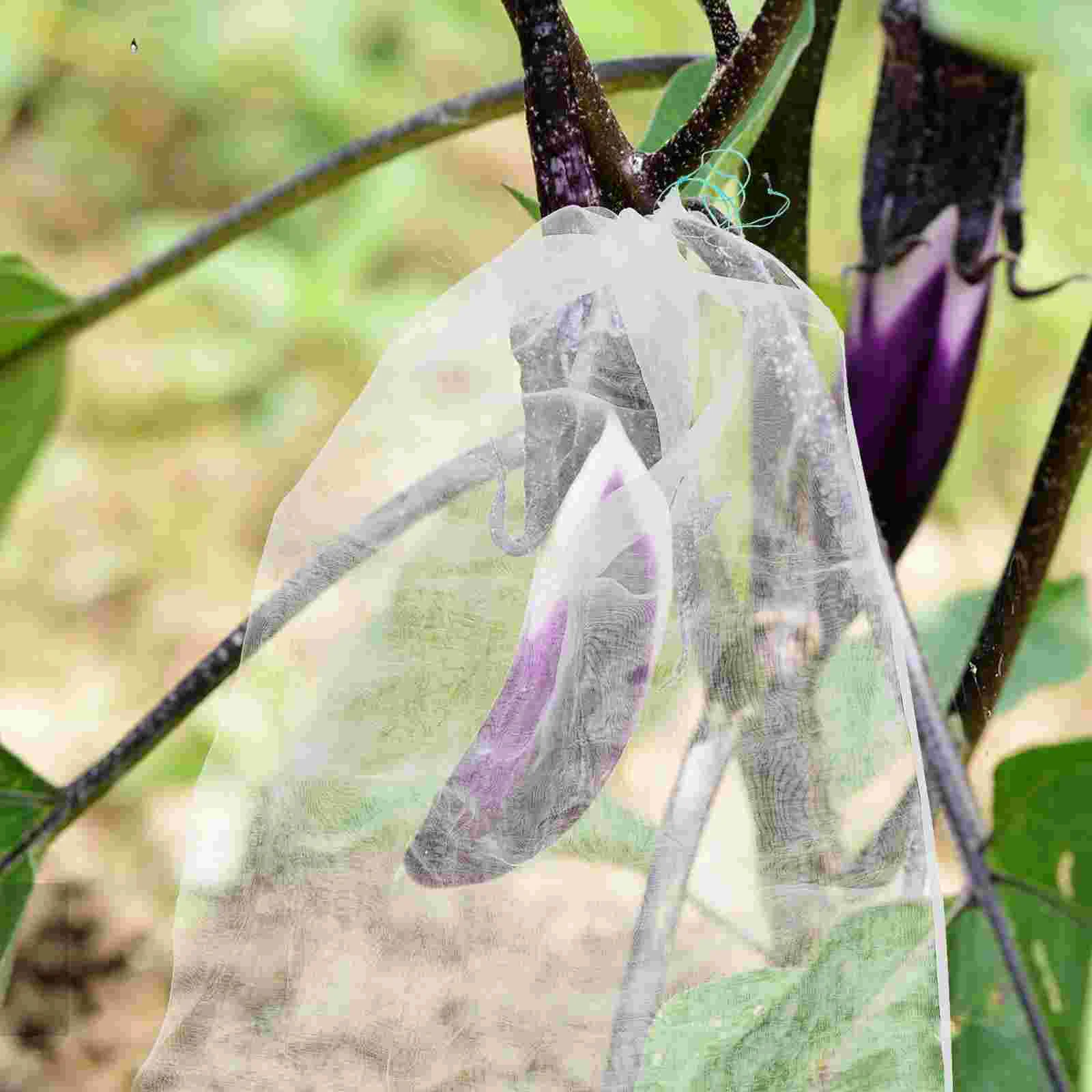 

Bee Hive Equipment Bag Transport Beehive Drawstring Mesh Beekeeping Tools White