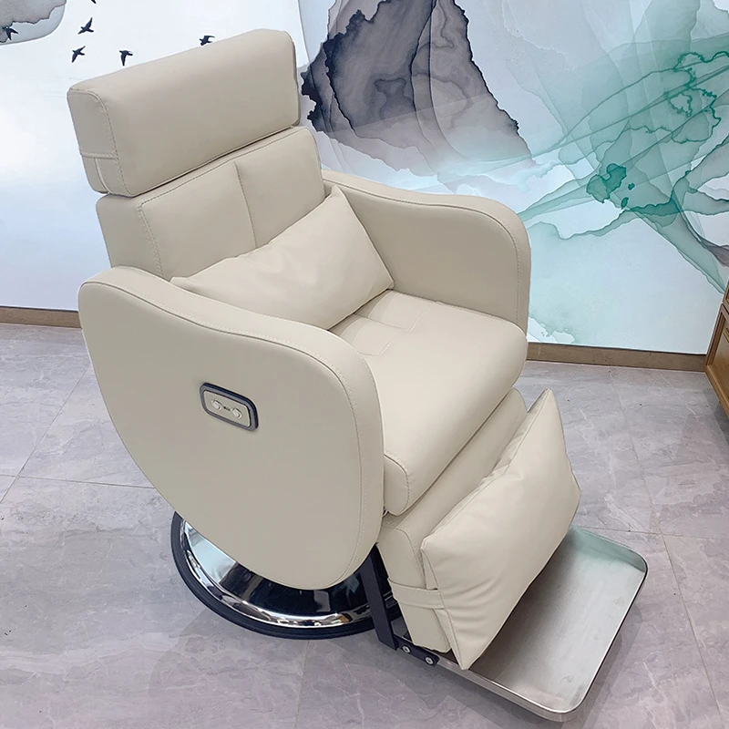 Stylist Beauty Barber Chairs Luxury Salon Speciality Handrail Barber Chair Hair Recliner Chaise Sillas Cadeira Furniture HD50LF