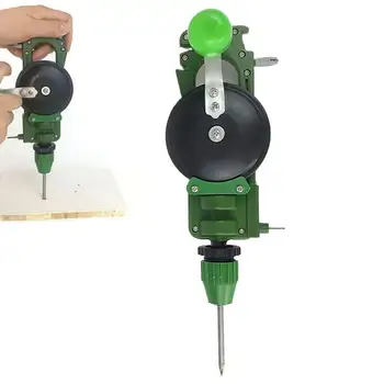 Potente trapano manuale lavorazione del legno fai da te trapano a mano strumento fai da te trapano a mano lavorazione del legno trapano manuale multifunzionale per legno