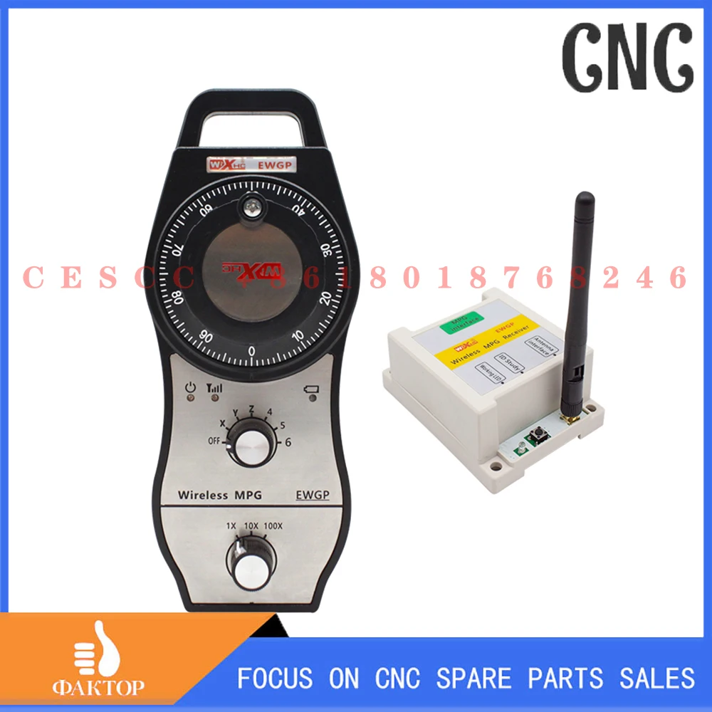 

XHC Economy 4 axis wireless handwheel CNC Machine 100PPR Remote Control MPG