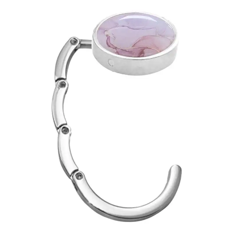 

1pcs Portable Fashion Folding Purse Handbag Bag Hanger Hook Holder Table Hook Unique Bag Parts Accessories