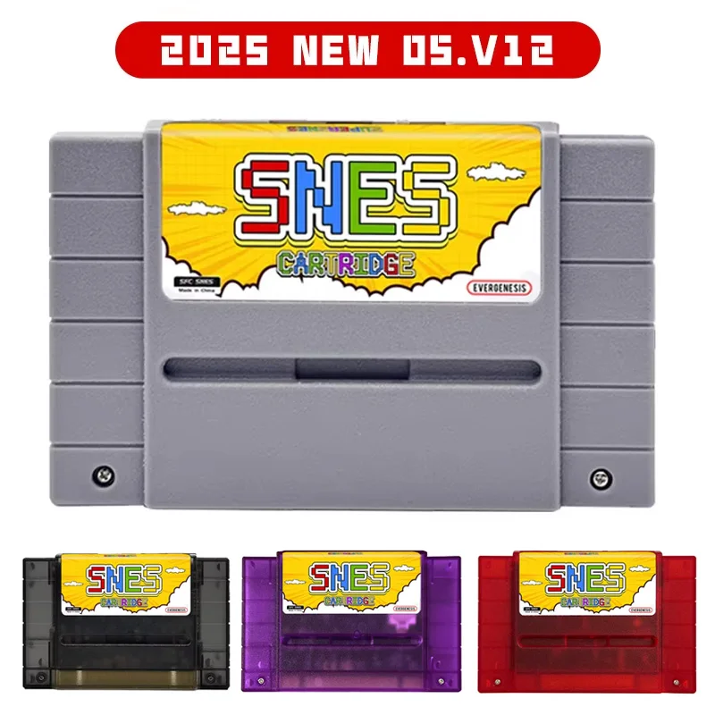 3000 in 1 V12 SNES Game Card With 8GB TF Card SFC Game