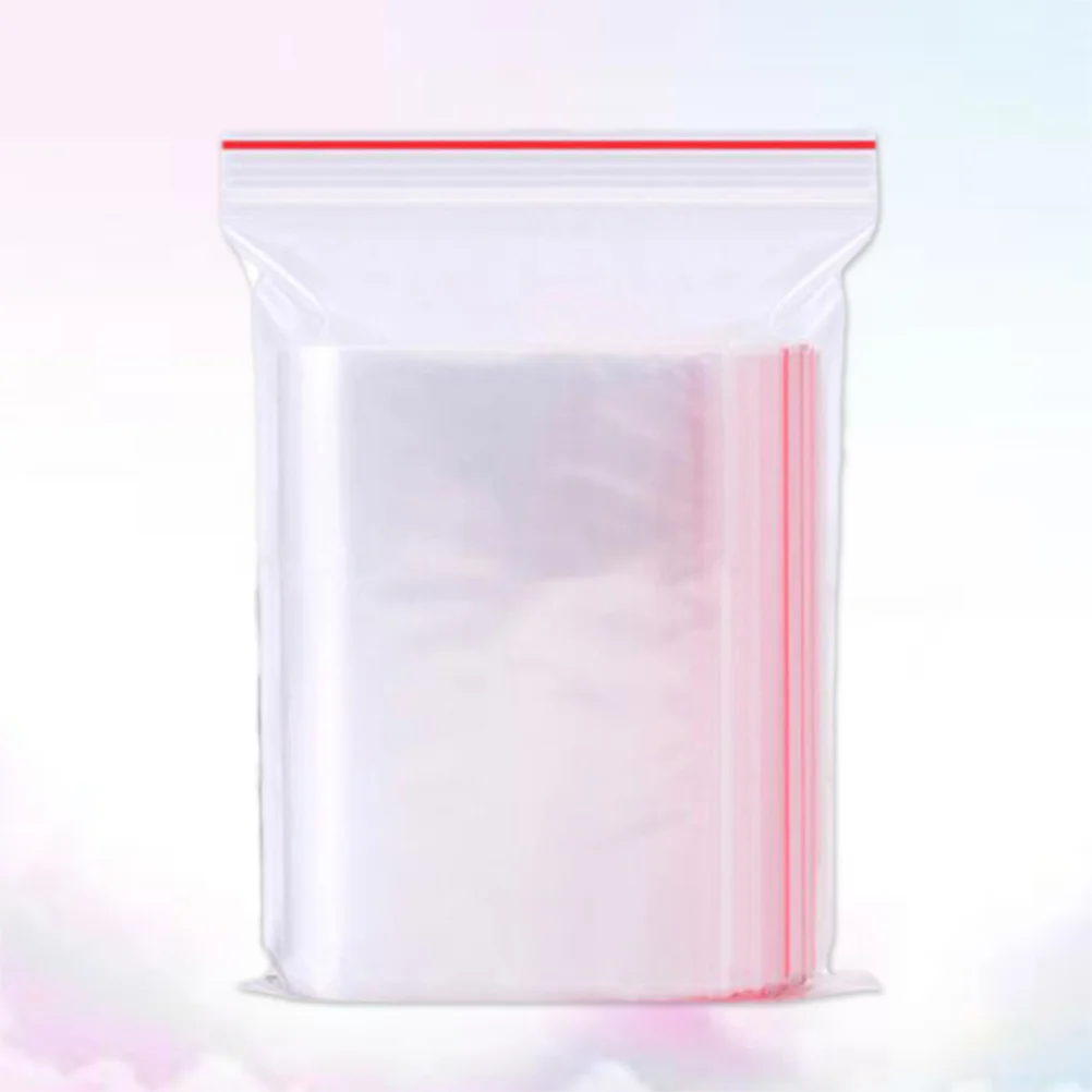 

Bags Bag Sealed Plastic Clear Zip Zipper Storage Sealing Reclosable Dispenser Transparent Mini Tiny 11X14 Waterproof Size Quart