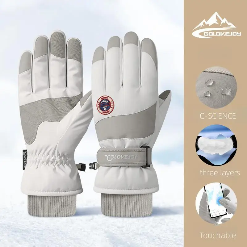 Winter Cycling Gloves Cold Proof and Warm Touchable Riding Gloves Waterproof Non-slip Wear-resistant Outdoor cycling gloves