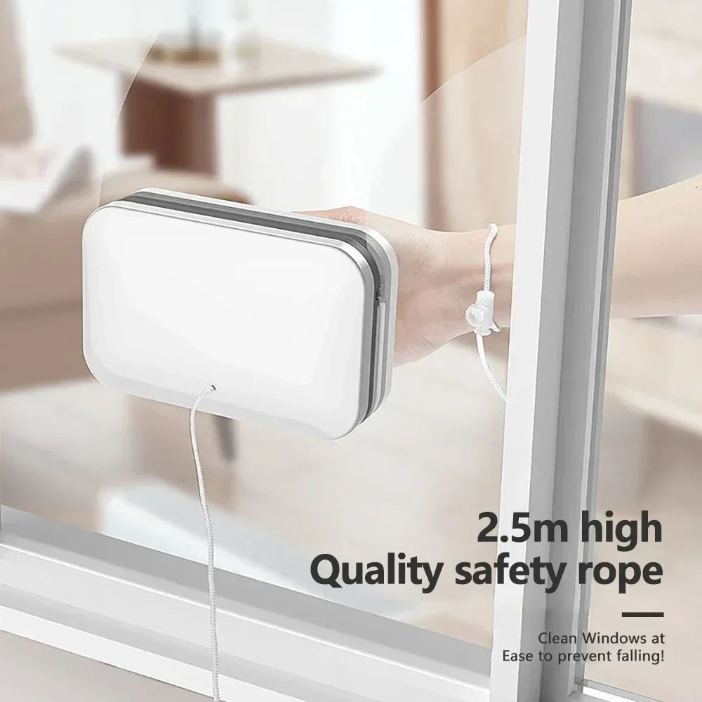 Magnetic Window Cleaner Double Side Window Wiper Glass Cleaner Brush 3-45mm Washing Windows Outside Household Cleaning Tool window cleaning brush,window cleaner