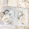 Journal GO 20pcs Flower Dreams Decorative Sticker Floral Border Scrapbooking Material Label Diy Diary Album Planner Card Making 6