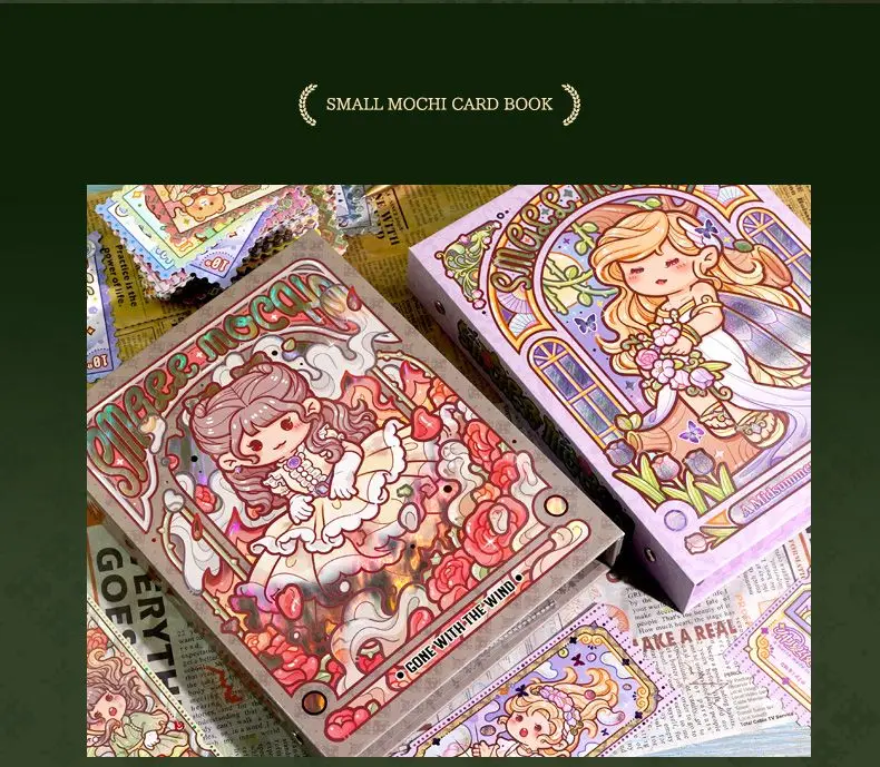 Small Mochi Card Album Polaroid Card Loose leaf Storage Ins