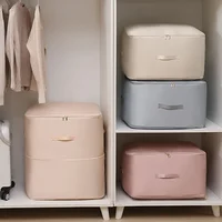 Compression Clothes Storage Bag Large Capacity Cabinet Organizer Quilt Pillow Blanket Organizer Bedding Storage Organizer Bag 2