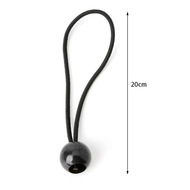 10Db Túrázó Sátor Tartozékok Rugalmas Kötéllabda Bungee Zsinór Ponyszerkötés Heveder - Image 2