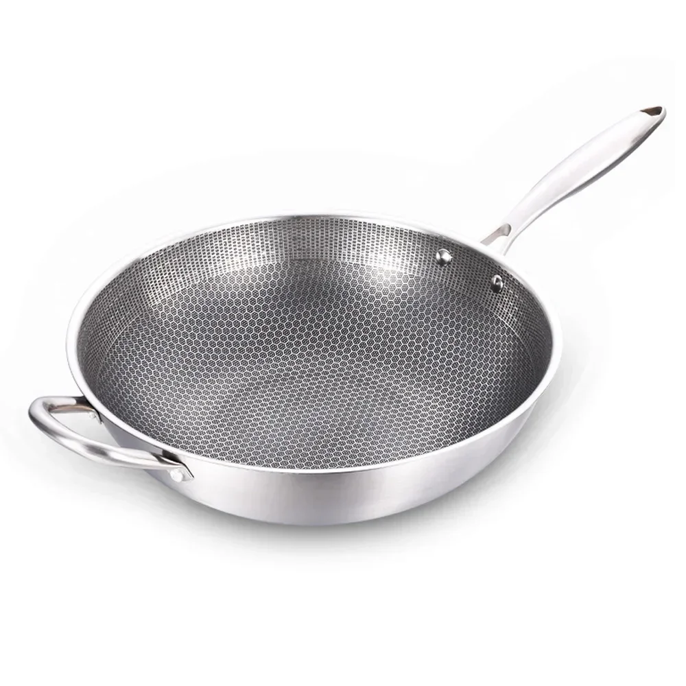 14 Inch Stainless Steel Frying Pan and Steel Lid with Stay Cool Handles,  Non-Toxic, Dishwasher and Oven Safe Cooling rack Plate - AliExpress