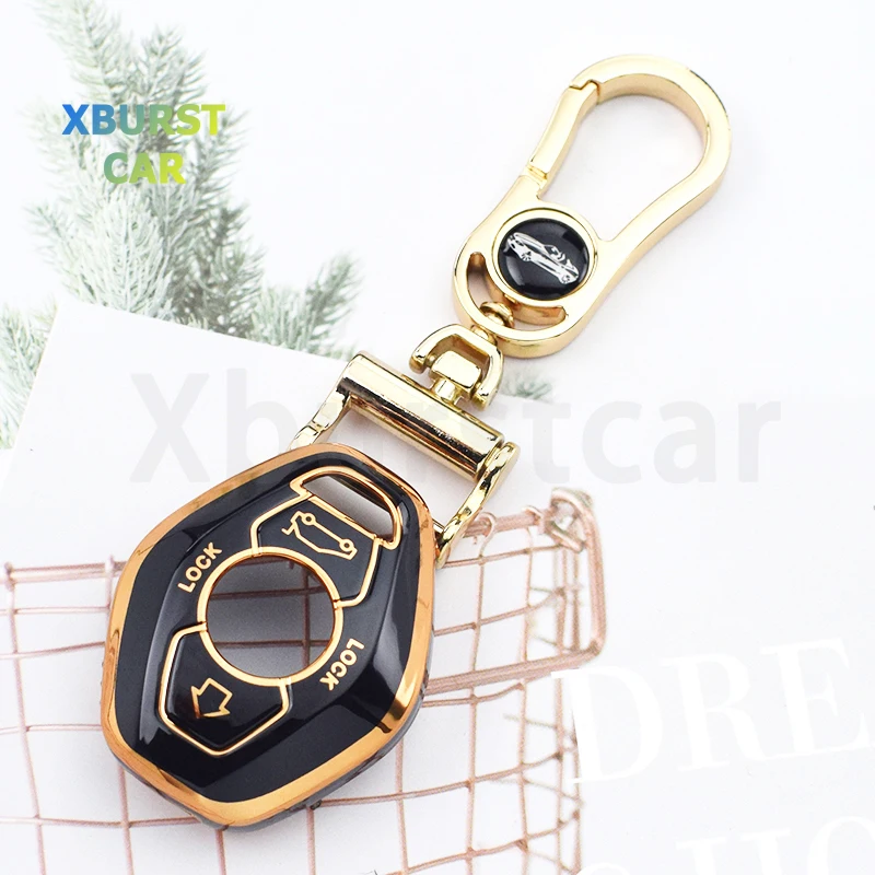 YSBXITU Key Fob Cover For BMW E38 E39 E46 E53 E60 E63 E83 X3 X5 3 5 7 Series - Aluminum Alloy Case - View #11