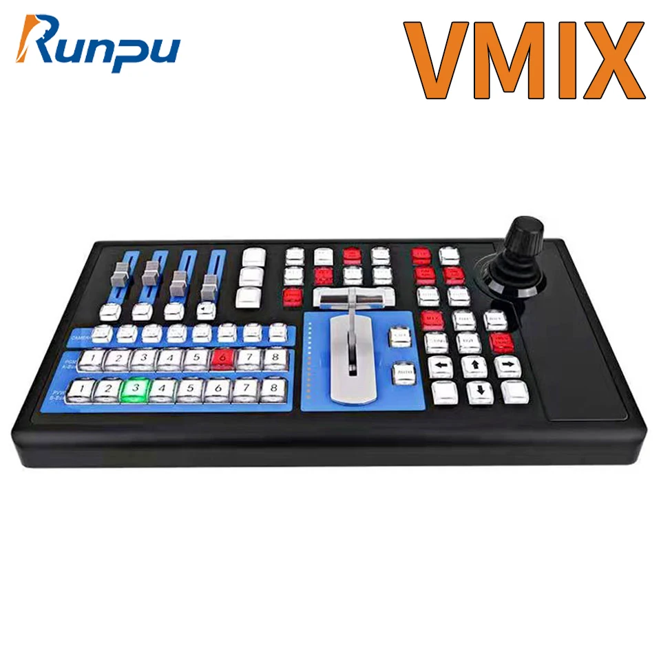 vMix console Switchboard Controller RS232 RS485 Control PTZ camera live broadcast video mixer switcher