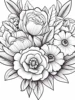 1pc Charming Tulips Art Coloring Book Original Upgraded Paper Thickened 22 Pages Coloring Books Gift For Holiday Birthday 4