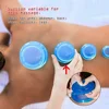 Silicone Vacuum Cupping Set Massage Body Cups Back Gua Sha Ventosas Suction Cup Anti-Cellulite Skin Lift Physiotherapy Jars Slim 3
