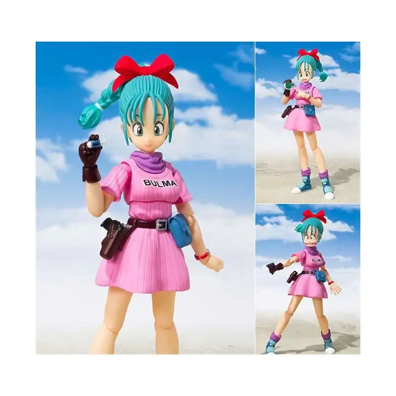 

Оригинальные фигурки Bandai S.H. Фигуртс бульма, начало большого приключения, драконий жемчуг, искусственная Коллекция аниме, модели фигурок