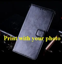 Personalized Photo Flip Leather Cover - Custom Print Book Style - Samsung A56 (Custom leather Case)