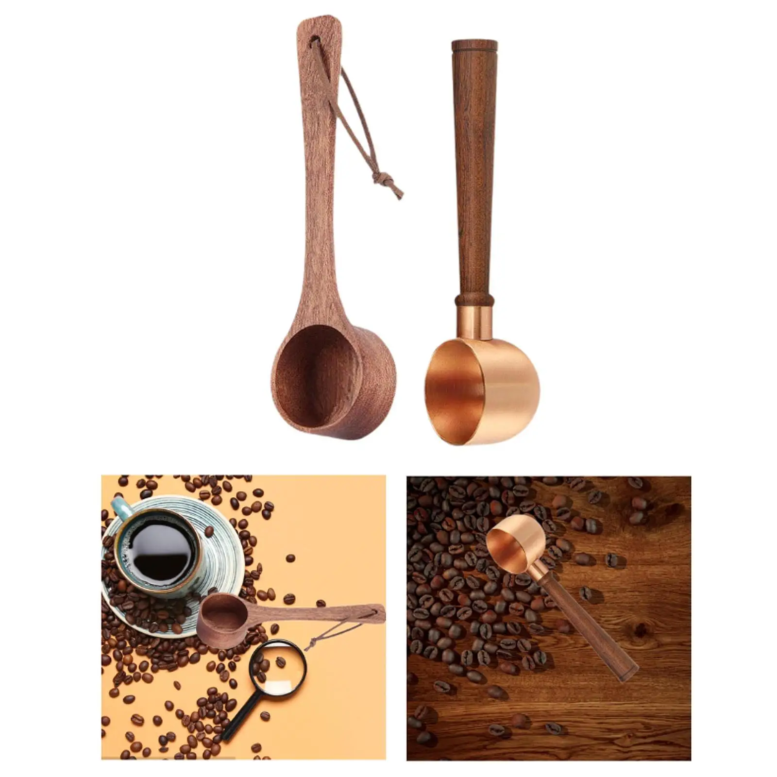 Coffee Measuring Spoon Portable Coffee Scoop for Beans Coffee Making Baking Coffee Measuring Spoon Portable Coffee Scoop for Beans Coffee Making Baking