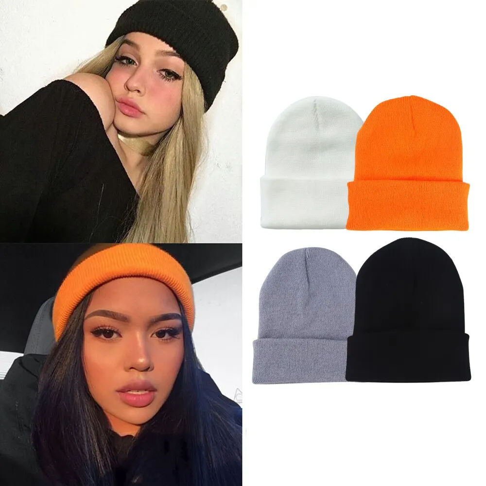 Unisex beanie muts gebreide wintermuts voor dames en heren_voghion.com
