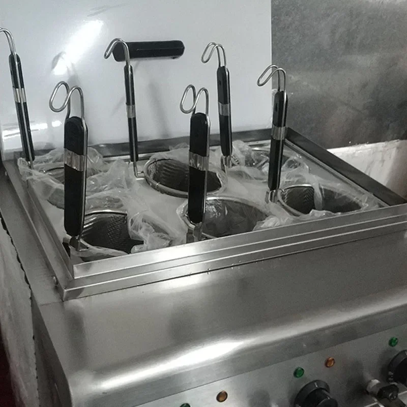 6-hole Noodle Cooking Stove Commercial Hot Spicy Noodle Machine Spicy  Electric Heating Noodle Stove 3