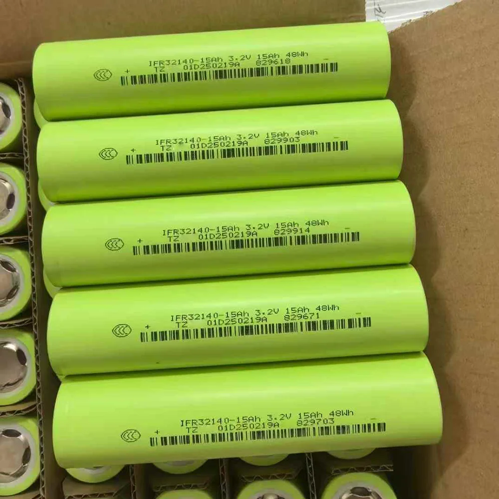 15Ah 20Ah Cylindrical Lifepo4 32140 33140 40135 LFP Rechargeable