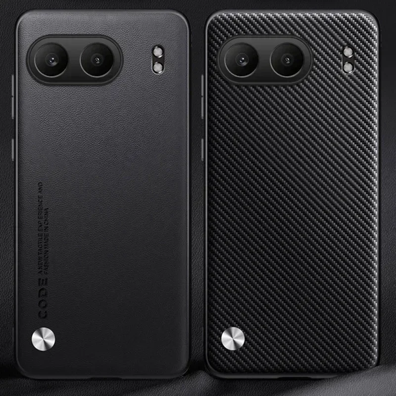 EUCAGR Luxury Ultrathin PU Leather Shockproof Soft Back Phone Case - Plain Skin Design