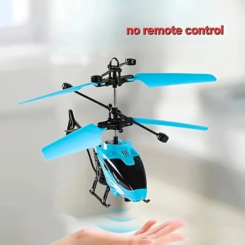Mini Drone Remote Control Drone 1Pc Hand-sensing Infrared Induction Rechargeable Aircraft Drone Launch Fly Glider Model Kid Gift Outdoor Children Game Toys Gift