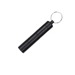 Compact Waterproof Aluminum Pill Organizer - Daily Travel Medicine & Vitamin Case (No.1)