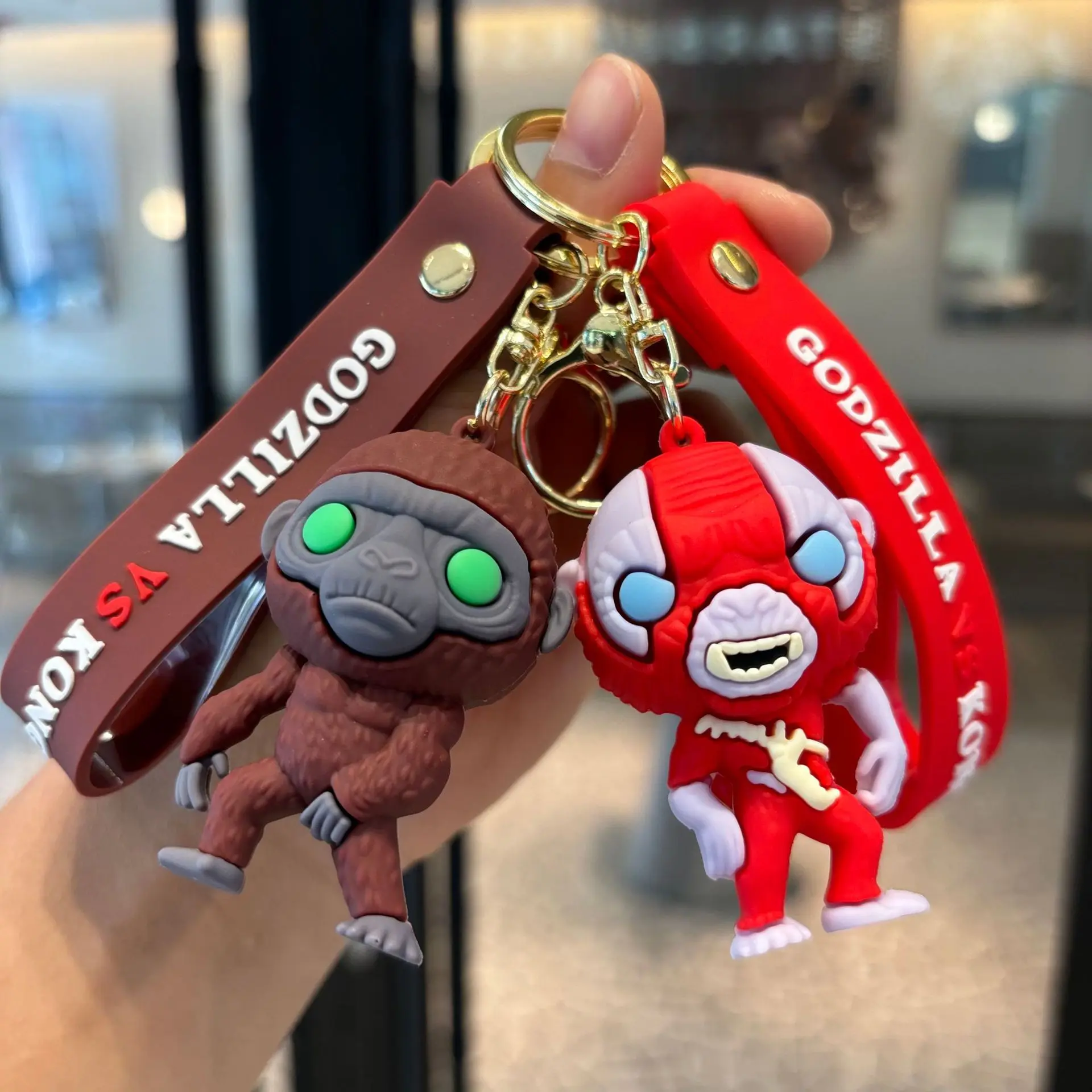 ゴジラフィギュアセットとキーホルダー Godzilla Figure Keychain is awesome!! - YouTube