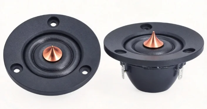2인치 6옴 40W 실크 필름 볼탑 트위터 스피커 HIFI 고급 카 스피커 DIY 개조용