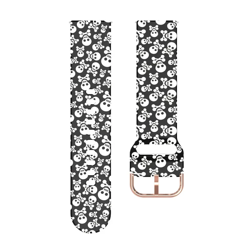 Vibrant Silicone Watch Strap - Soft, Adjustable Band