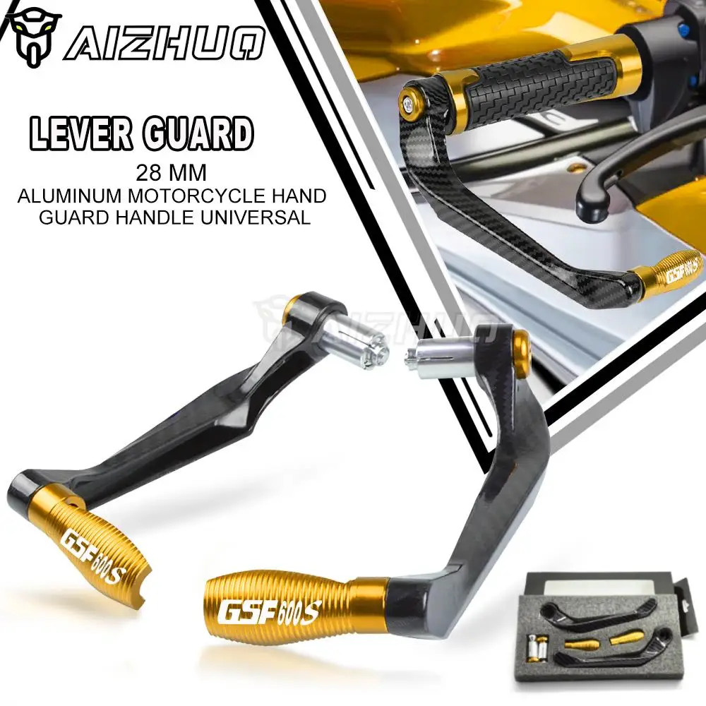

Motorcycle Lever Guard 7/8" 22mm Handlebar Grips Brake Clutch Levers Protector For SUZUKI GSF600S BANDIT 1995-2004 GSF 650 S