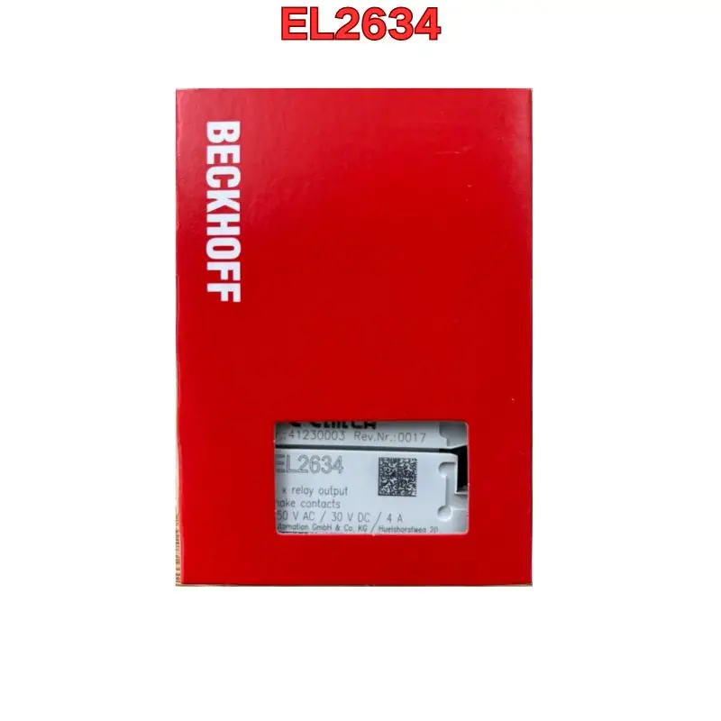 

New Beckhoff module EL2634