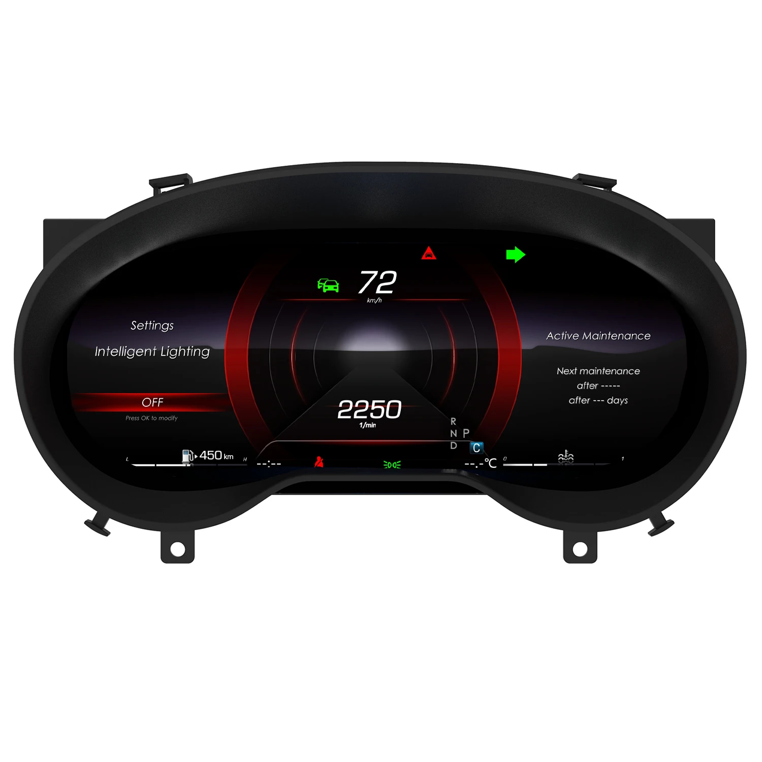 Panel de Instrumentos Digital de 12.3'' para Mercedes Benz CLA/GLA/A-Class X156 C117 W117, Pantalla LCD, Velocímetro, Cabina, CarPlay 6