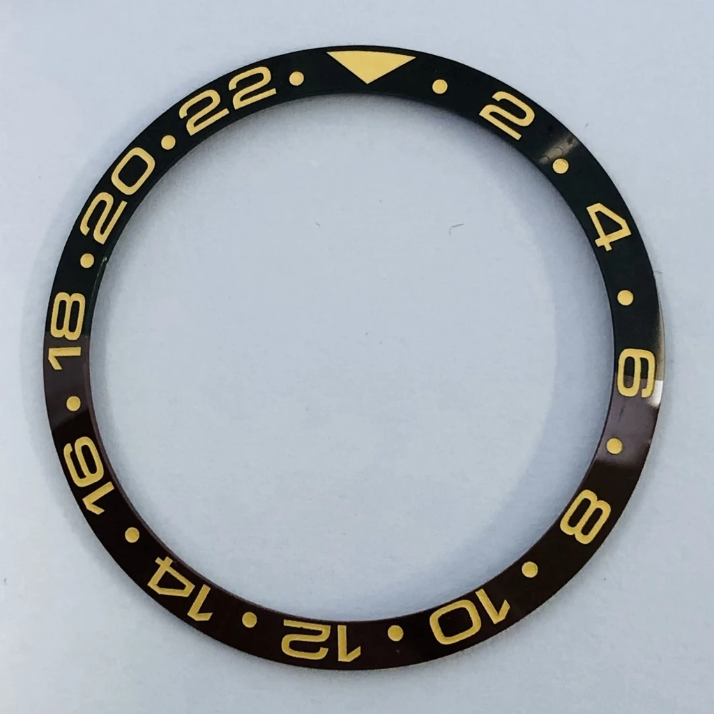 34mm ceramics bezel fit 36mm SUB watch replace accessories watch parts Miuksi watch accessories watch bezel