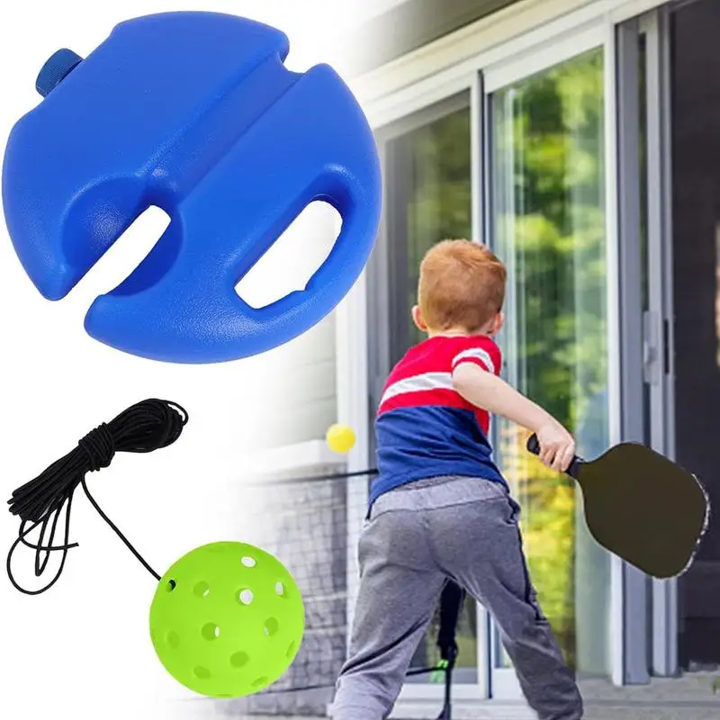 PickleballBalls Trainer Exerciser PickleballBall Trainer 40 Holes PickleballTraining Rebound Practice Tool Self Study