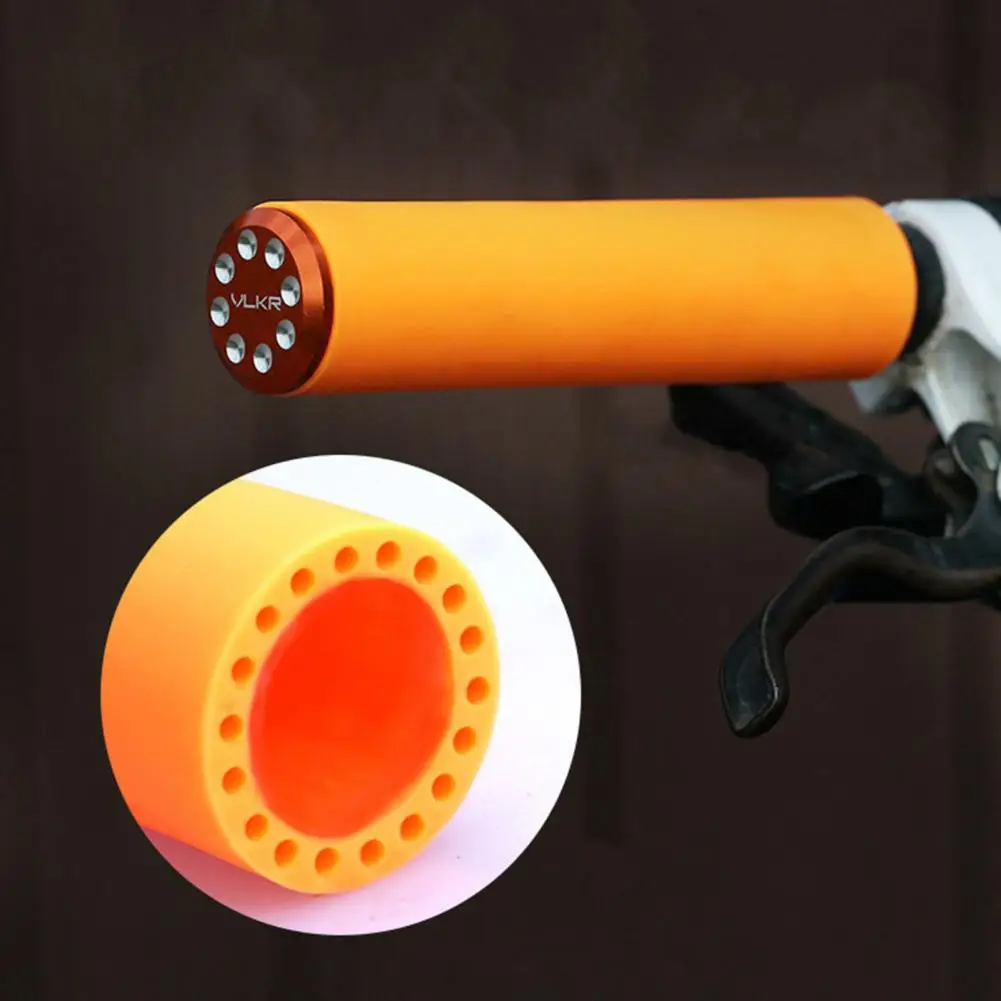 

Handlebar Protective Sleeve 1Pair Useful Breathable Cycling Equipment Handle Bar Grip Cover for Bicycles