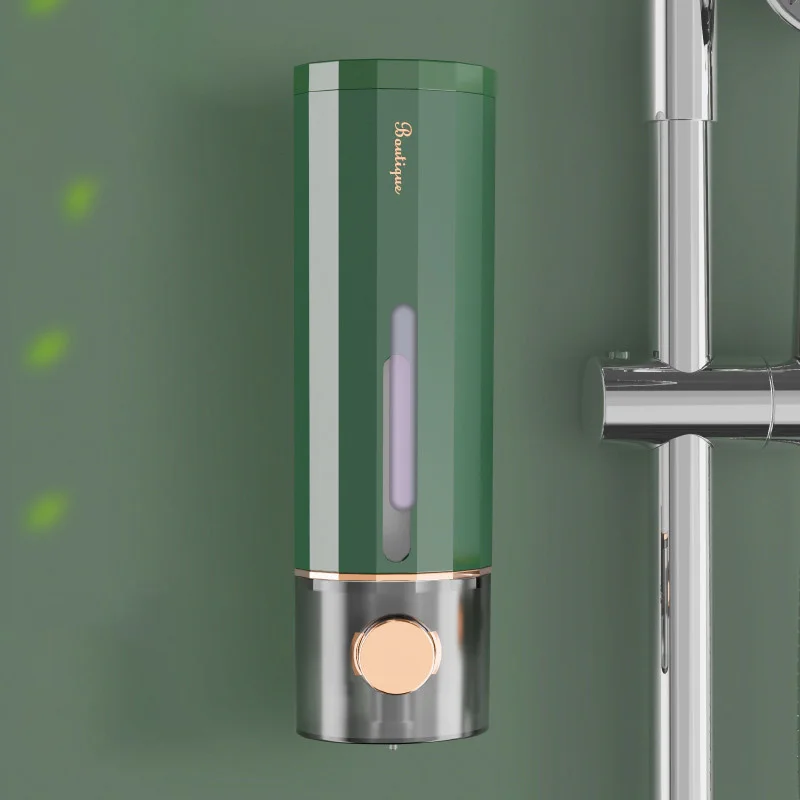 450ML Touchless Wall Mounted Soap Dispenser Bathroom Sanitizer Shampoo and Shower Gel Container Bottle Liquid Soap Dispensers 3