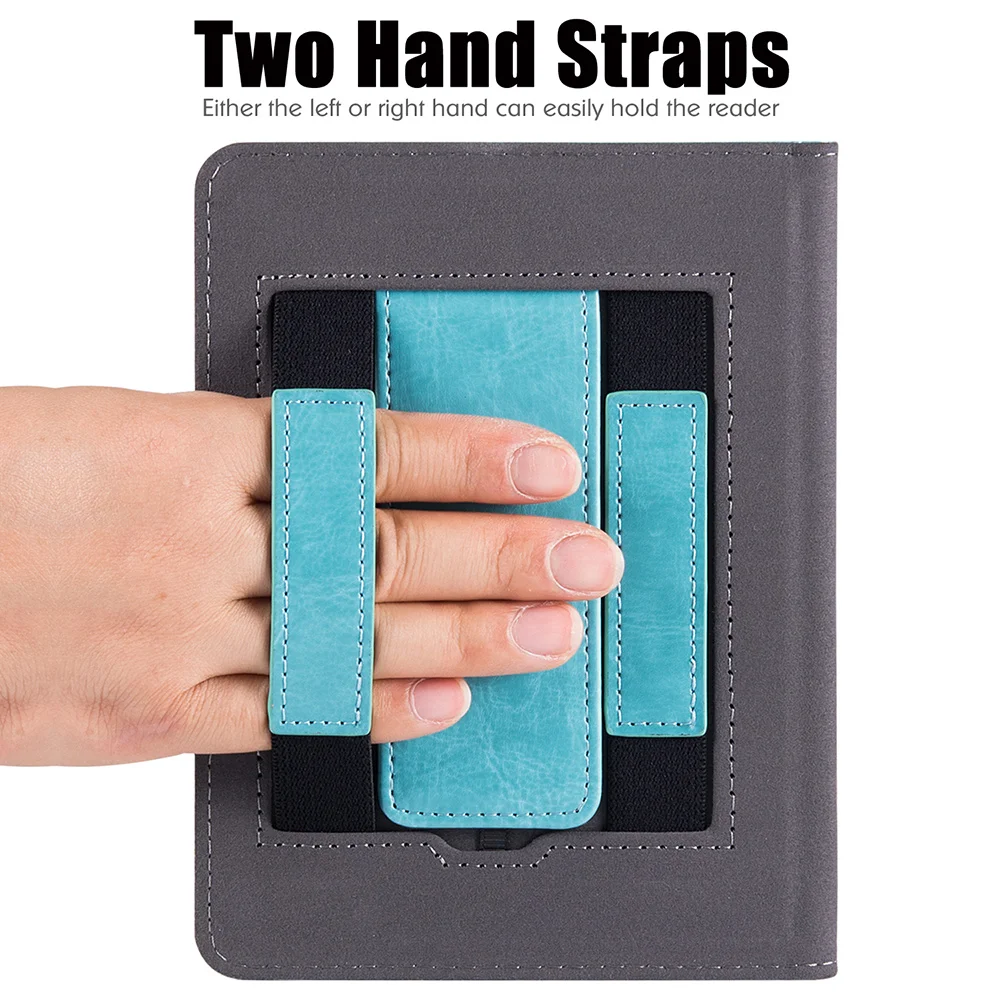 Pocketbook Inkpad Color Estojo com Suporte-manga de Couro pu Capa com Duas Alças de Mão Sono e Vigília Automáticos Cores - Imagem 3