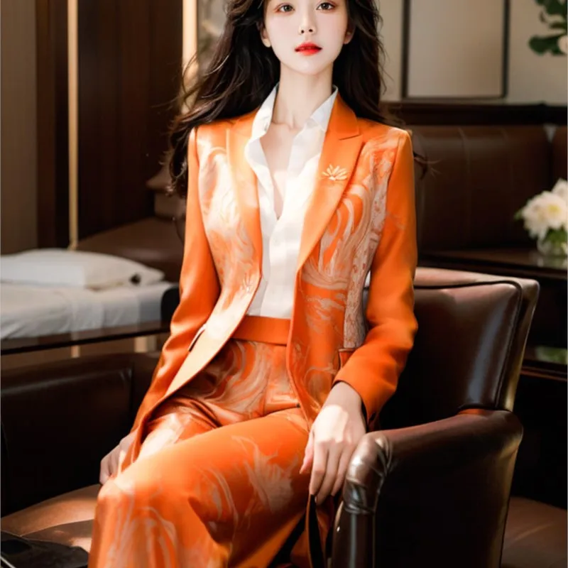 New Korean Style Slim-Fit Design Sense Niche Fashionable Suit Two-Piece