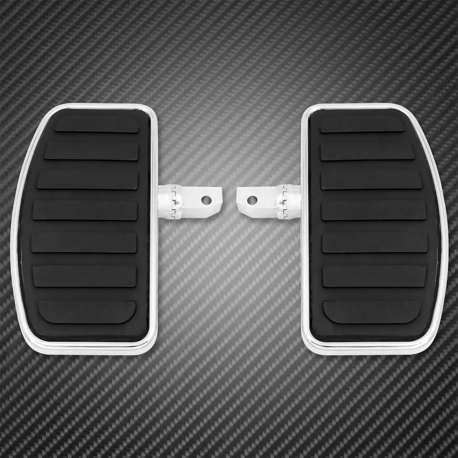 KJKLQQ(ると) オートバイ用CNCワイドフットペグライダーパッセンジャー