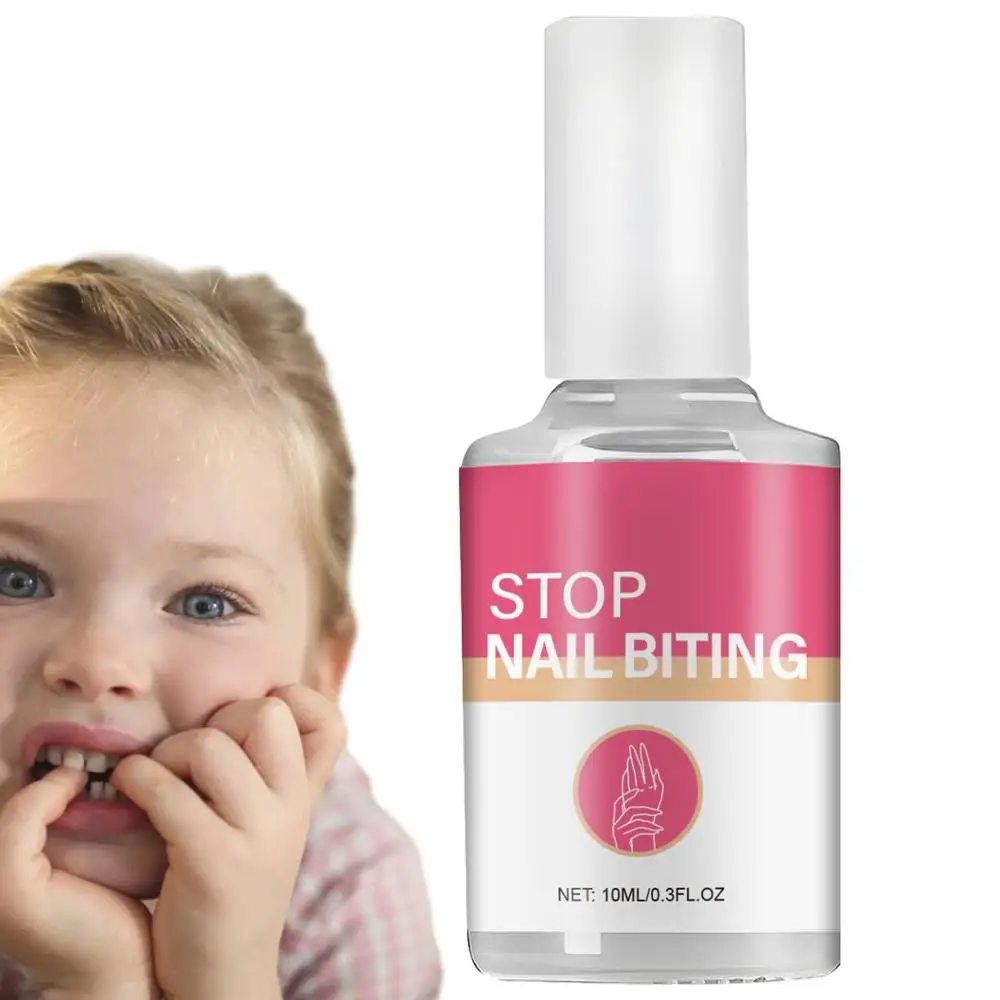 Description Picture 3 of itemStop Nail Biting Treatments Liquid Stop Bitter Liquid Cuticle Care Supplies Bitter Nail Polish Stop Bitting 10ml