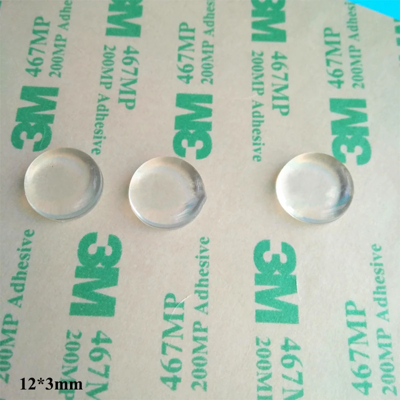 Description Picture 3 of item64Pcs High Transparent Self-Adhesive Cabinet Bumpers 12x3mm Furniture Door Pad Drawer Door Stop Silicone Rubber Feet Pads