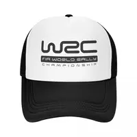 WRC World Rally Championship logo black Baseball Cap Gentleman Hat birthday Golf Wear derby hat Caps Women Men's 2