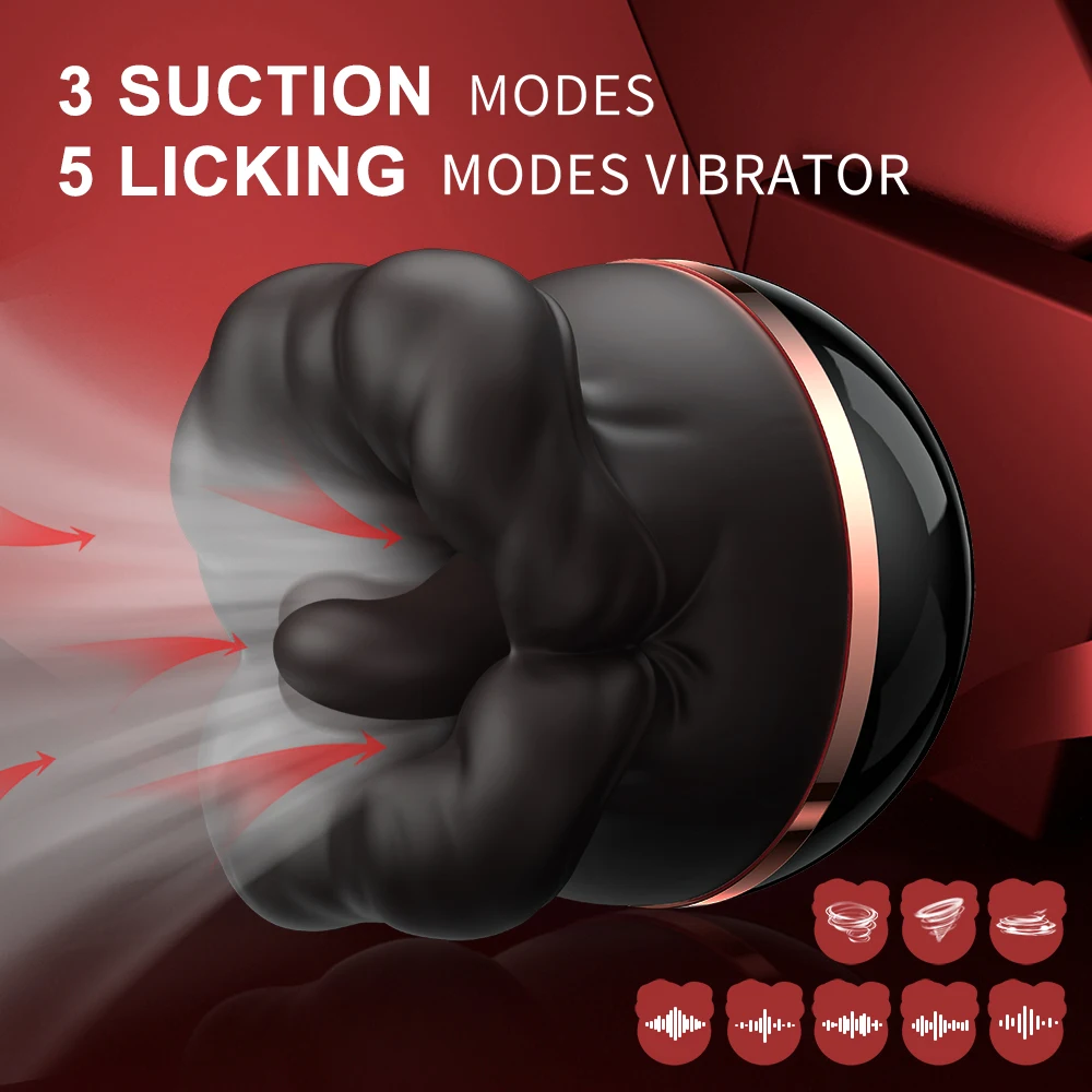 AAV Female Clitoris Stimulator Rose Toy Tongue Licking Nipple Sucking Vibrator Intimate Goods Sex Toys For Women_voghion.com