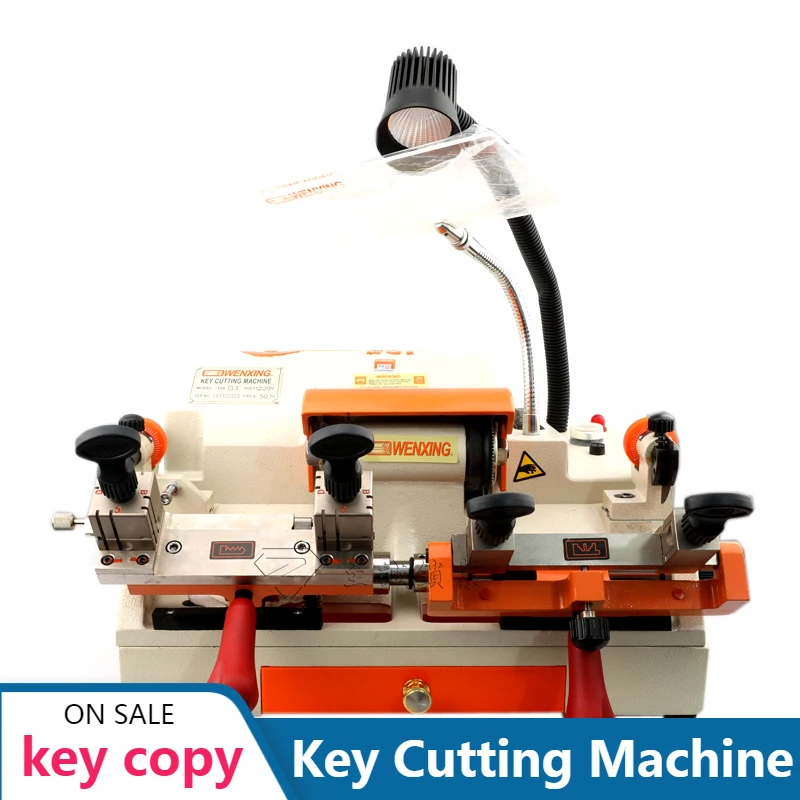 Horizontal Key Cutting Machine Abloy Copy Double Head Keys Equipment