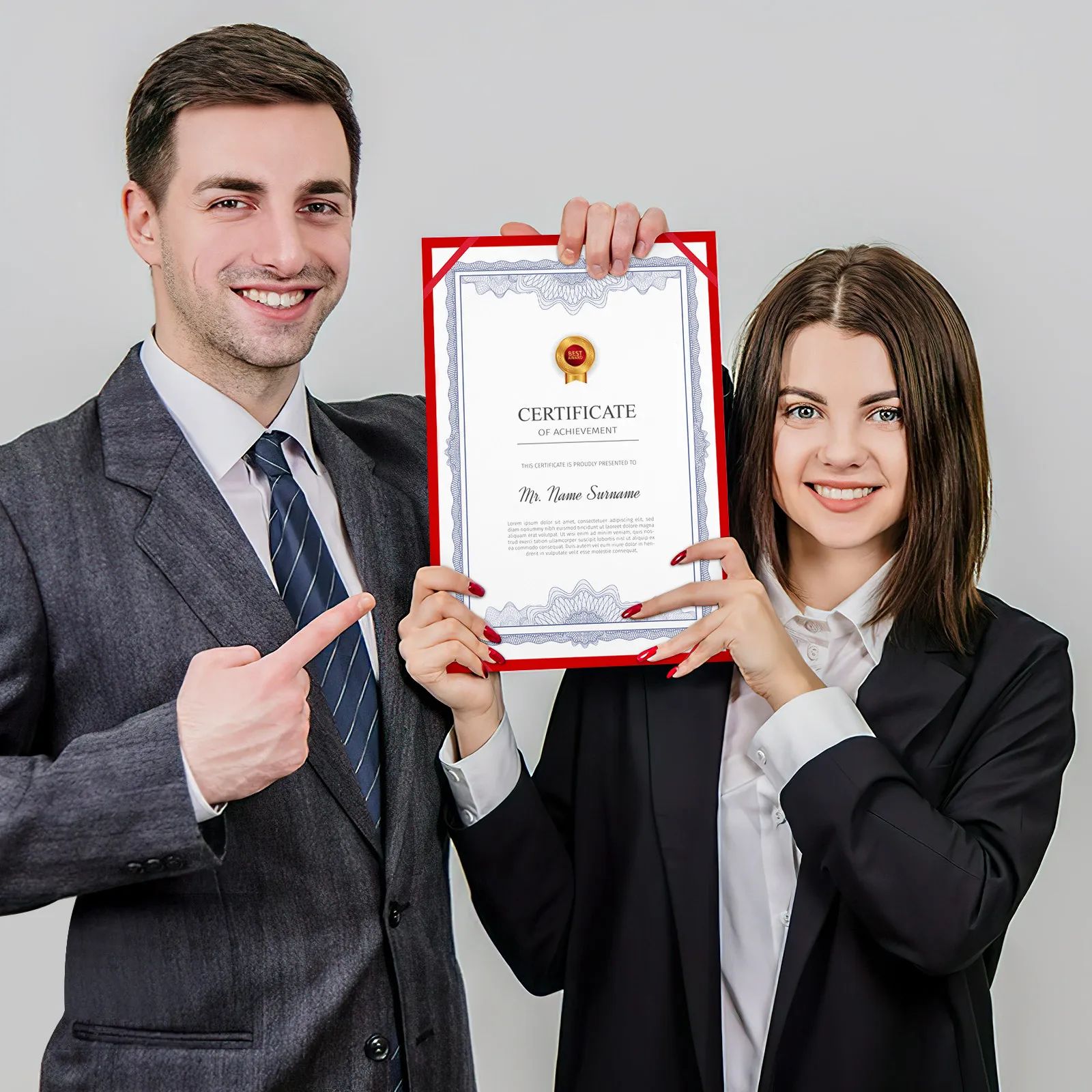 10Pcs 인증서 용지 쓰기 가능 인쇄 가능 빈 인증서 사무실 학업상 디플로마 사용을 위한 내부 A4 시트