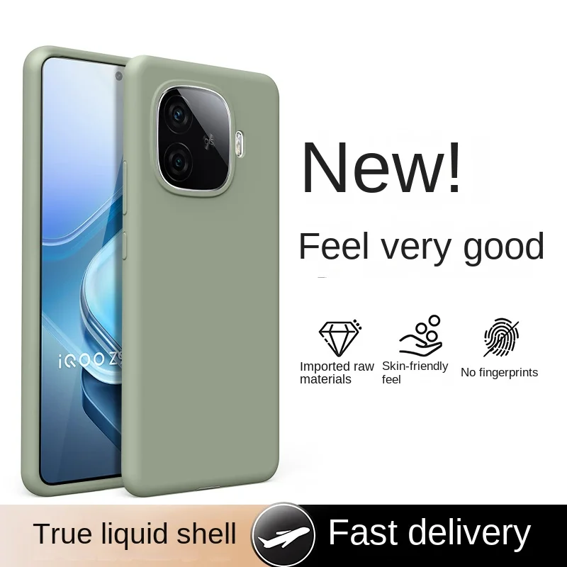 Premium Liquid Silicone Shockproof Phone Case - Luxurious Protective Back Cover