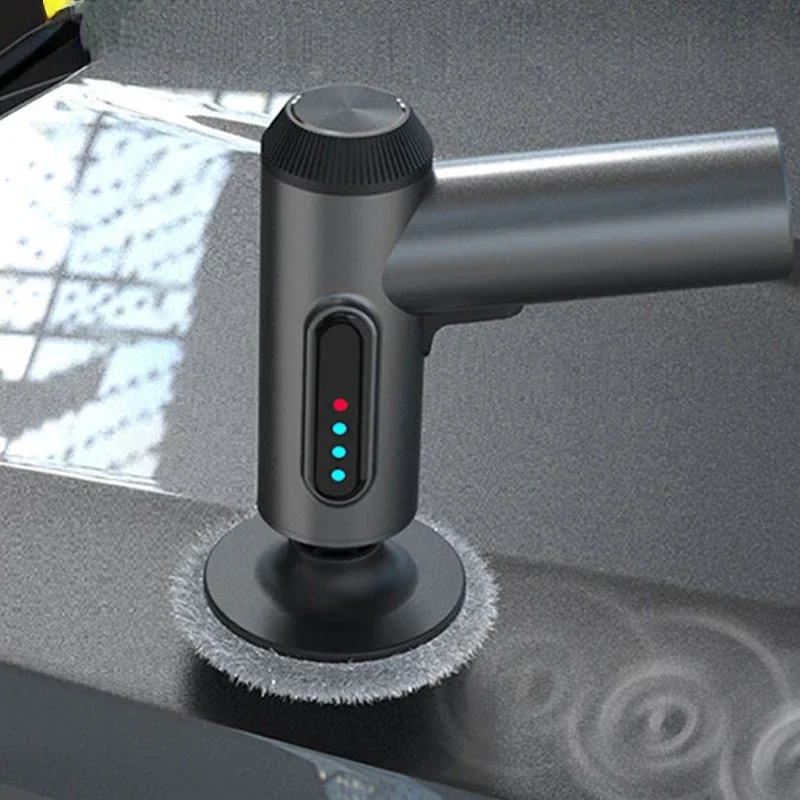 Mini Polish Machine Cordless Electric Car Polishing Machine USB Rechargeable Polisher for Car Body Cleanig Waxing Repair