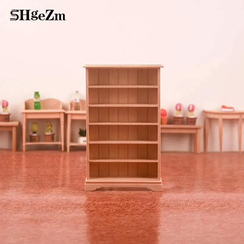 

1/6 Bjd Ob11 миниатюрная мебель для кукольного домика мини модель большой книжный шкаф/полка/шкафчик